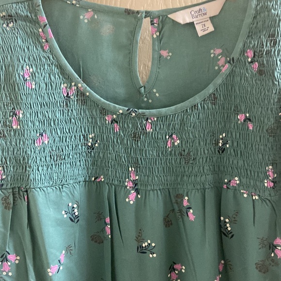 CROFT & BARROW TUNIC BLOUSE - Picture 3 of 9